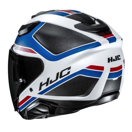 Casque Hjc F31 - CERON - Bleu / Rouge