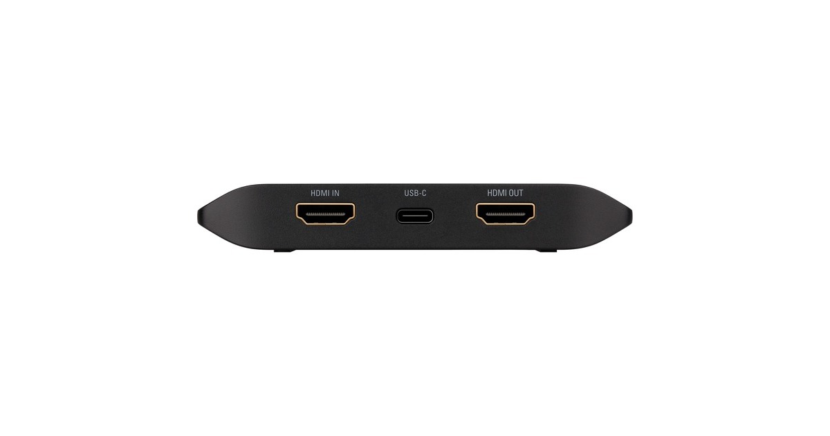 ElgatoHD60 X capture card  (Zwart | USB 3.2 Gen 1 (5 Gbit/s) | 2x HDMI)