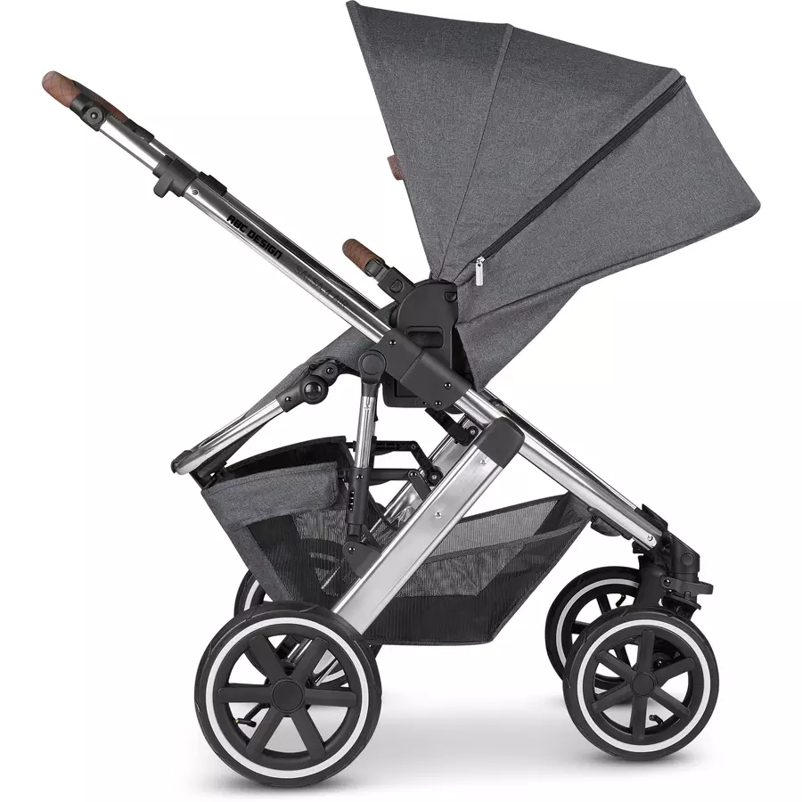 ABC DESIGN Kombikinderwagen Salsa 4 Air Asphalt Kollektion 2024