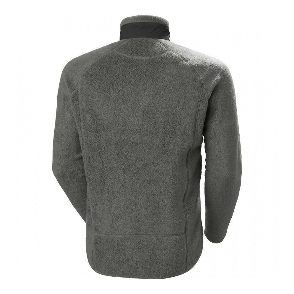 Helly Hansen PANORAMA PILE BLOCK - Polaire Homme concrete
