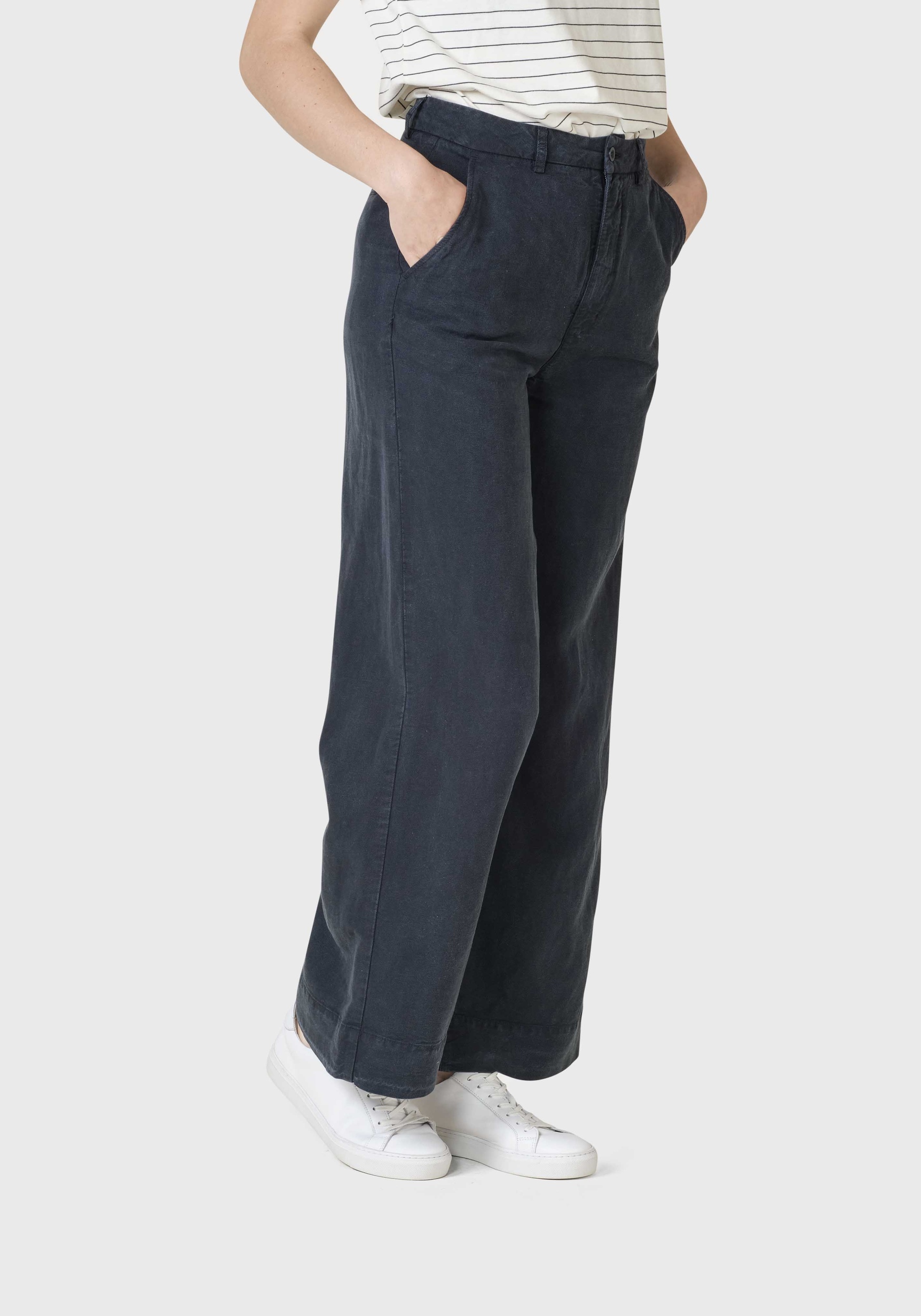 Klitmøller Collective Hose Lydia Lyocell Navy