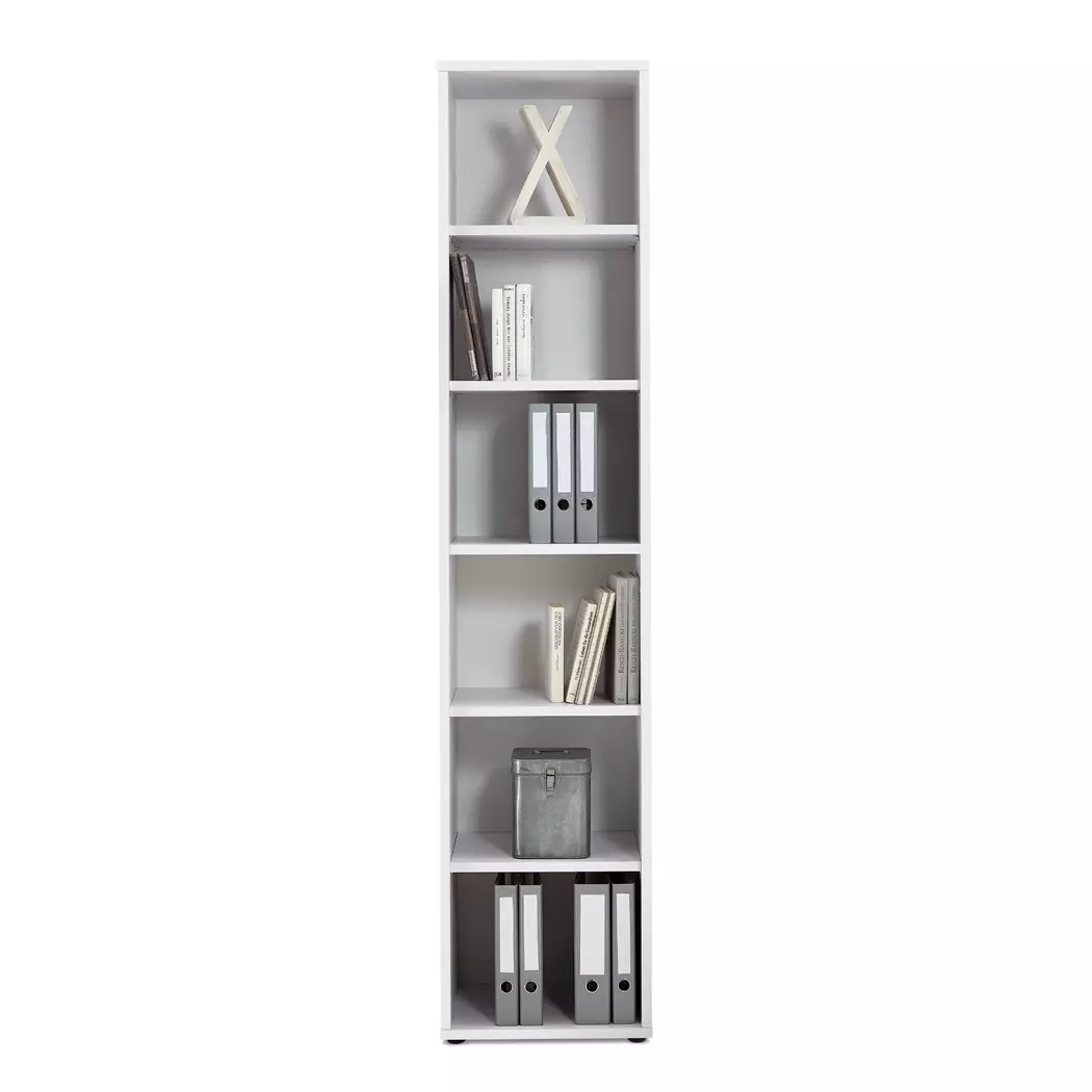 Aktenregal Calvia, schmal 6OH
