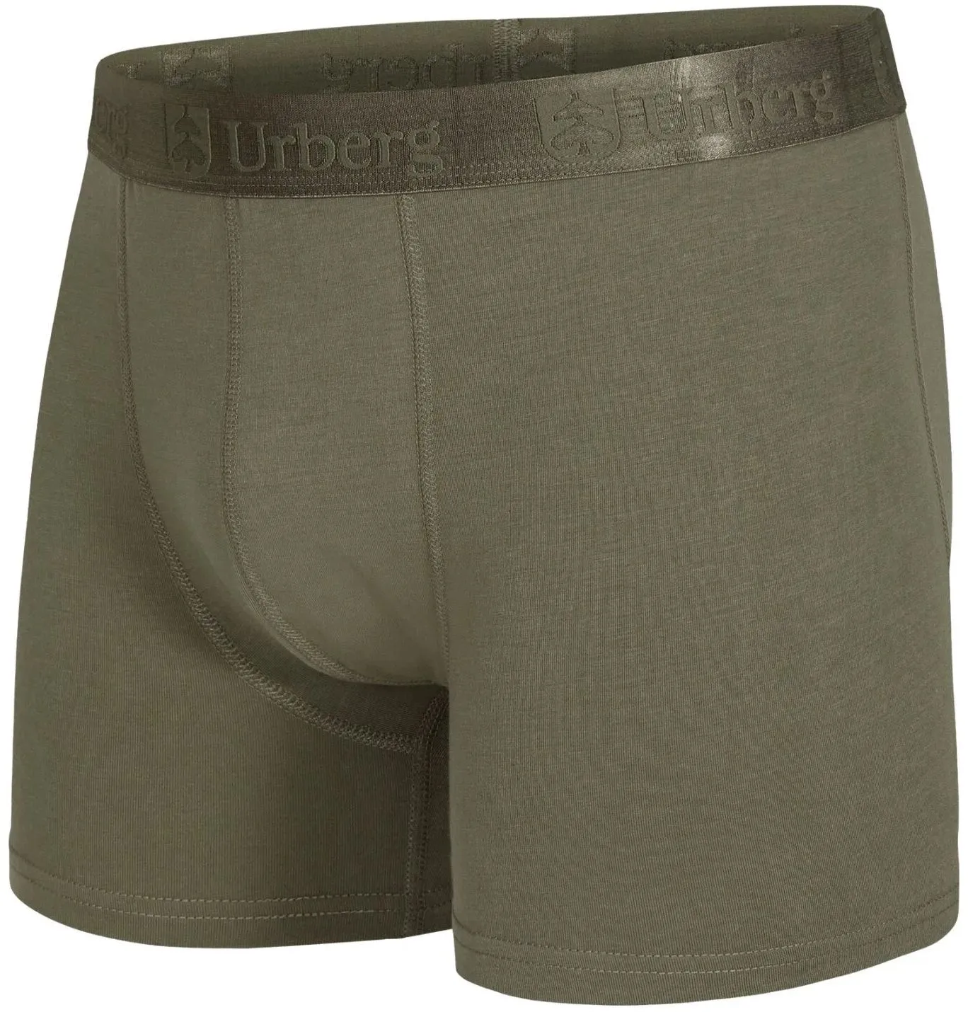 Urberg Men's Bamboo Boxers 7-Pack Black/Green