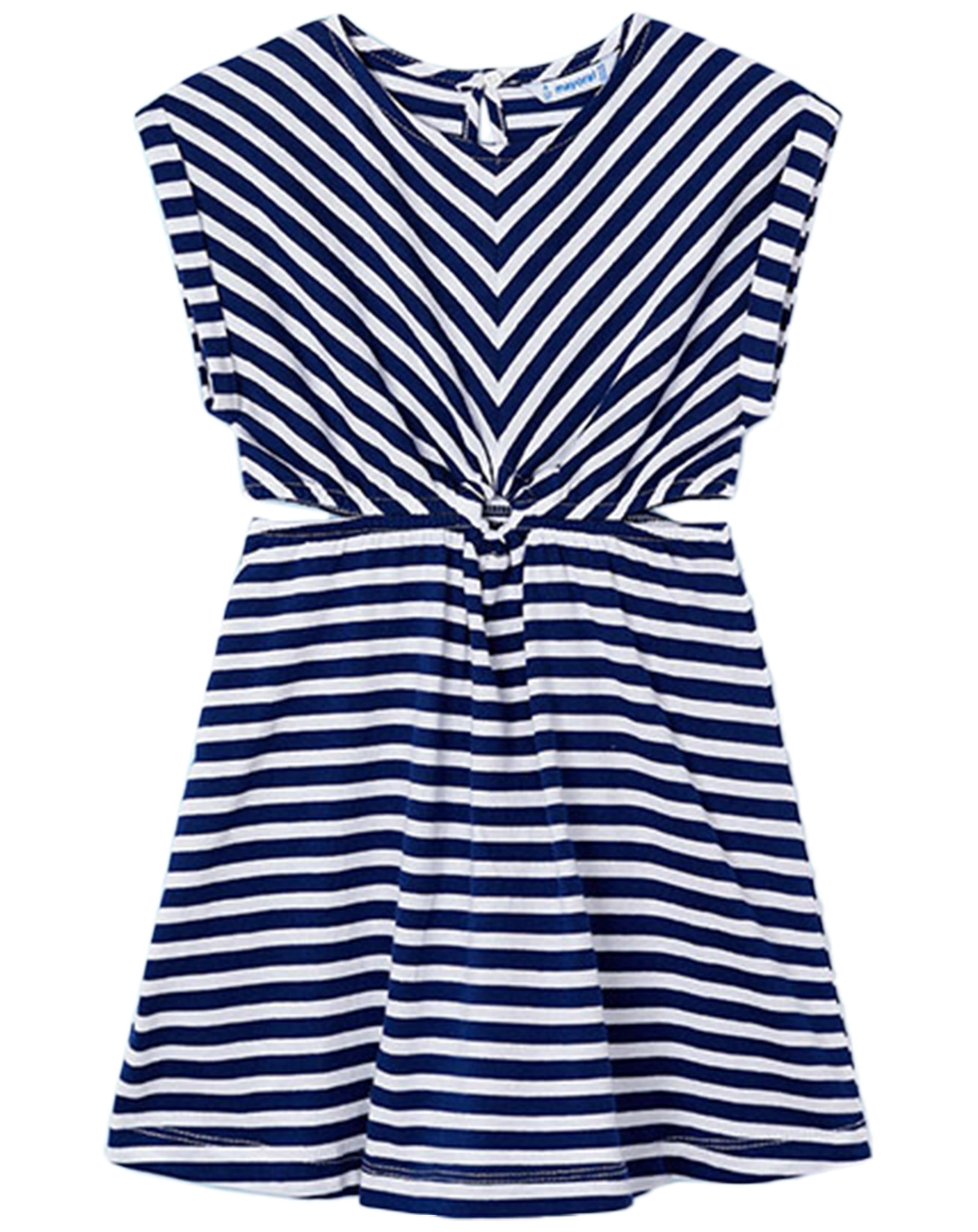 Kleid STRIPES ärmellos in tinte