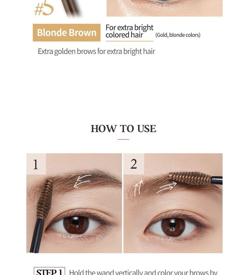 ETUDE - Kleur mijn wenkbrauwen - 5 kleuren