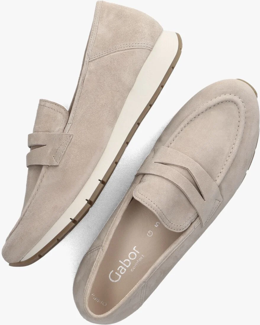 GABOR beige gabor loafers 471.1