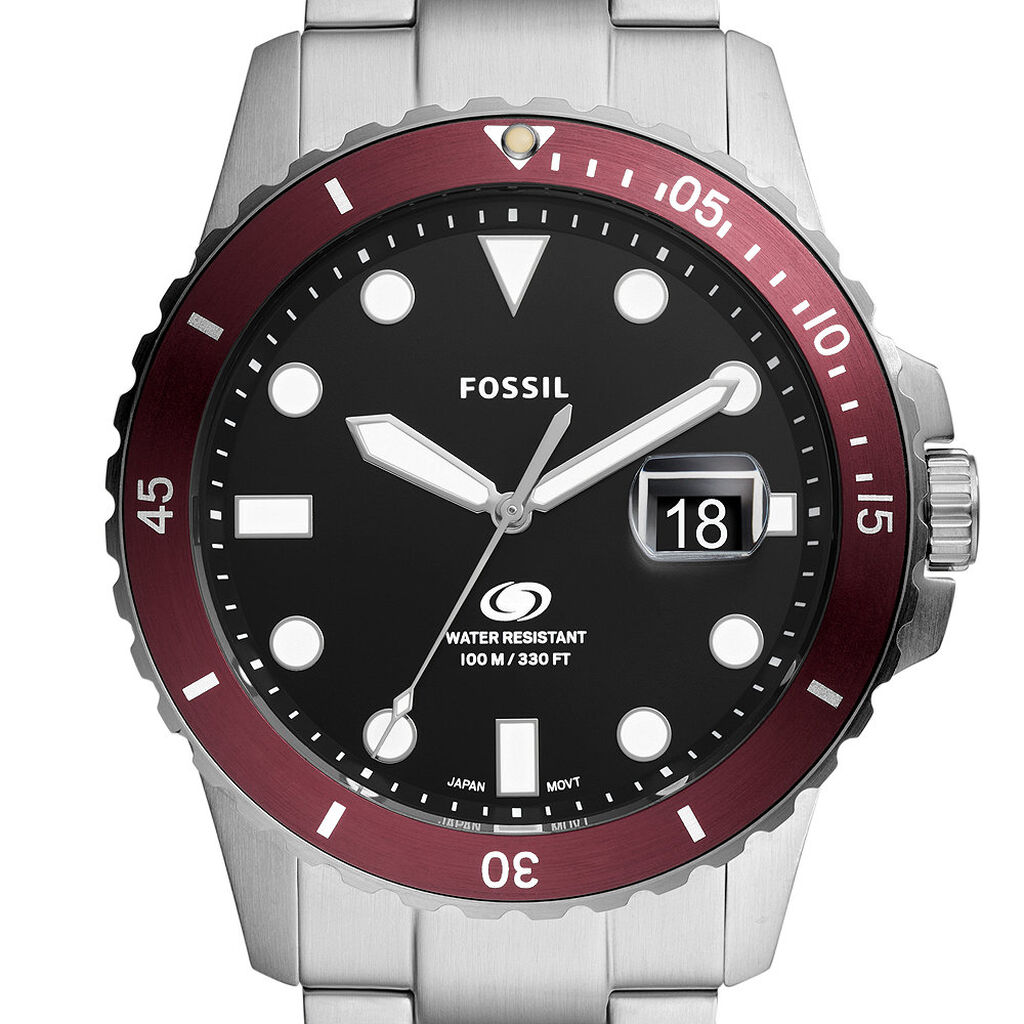Montre Fossil blue Noir