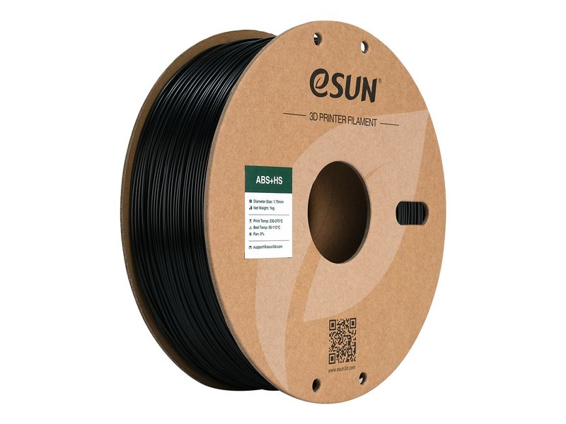 eSun Filament ABS  HS Schwarz 1.75 mm 1 kg ABS  HS Highspeed Filament