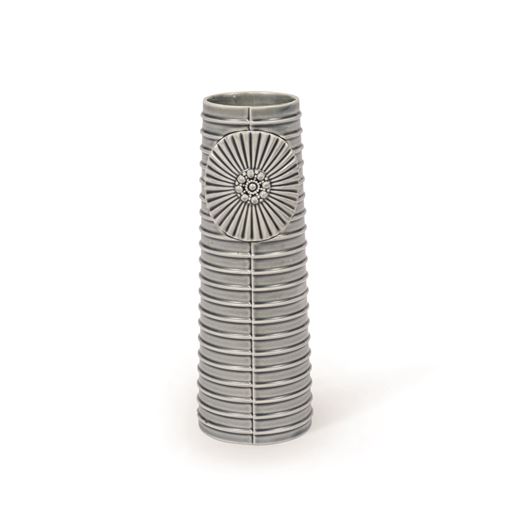 DOTTIR Pipanella Lines Vase, Dark Blue