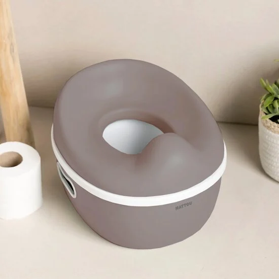 Pot d'apprentissage évolutif Potty 3 en 1   Taupe        de               Nattou