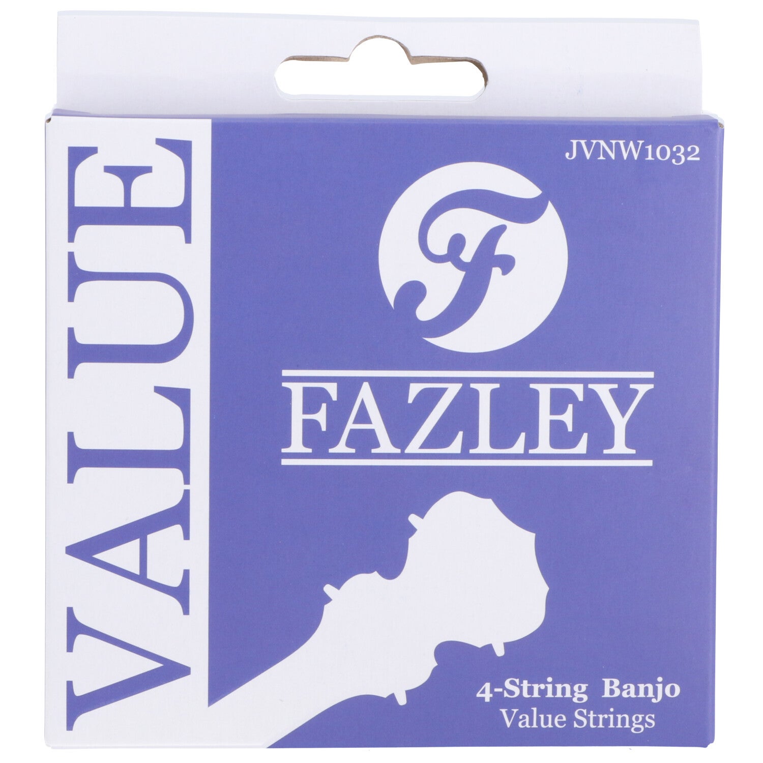 Fazley JVNW1032 Value Banjo Strings snarenset voor 4-snarige banjo (.010 - .032)
