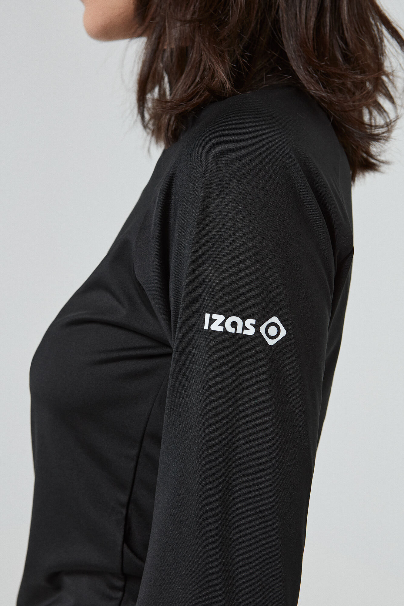 Camiseta de manga comprida Polar Stretch - Preta