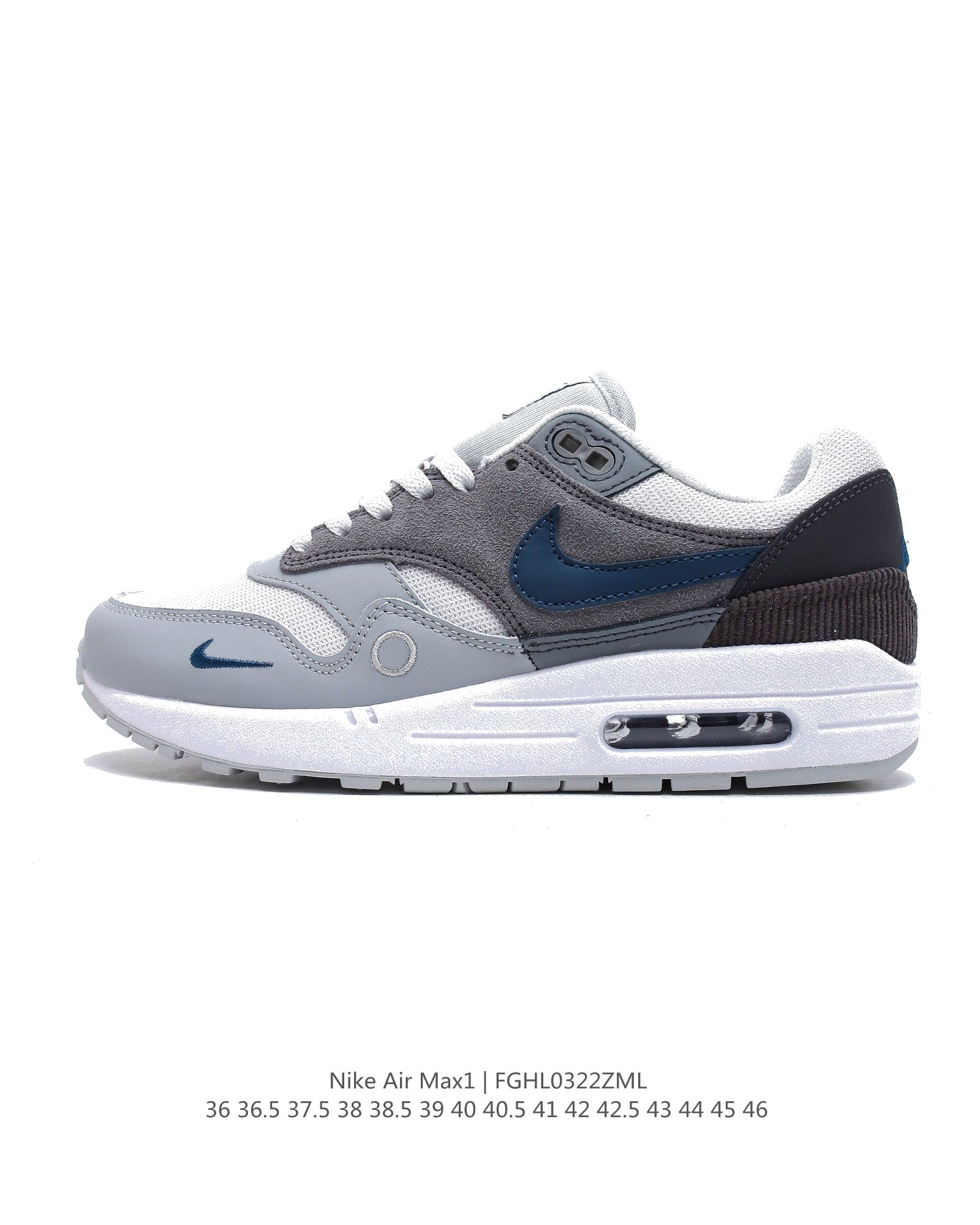 Nike Air Max 1 AH8145-106 Dames & Heren Schoenen-1