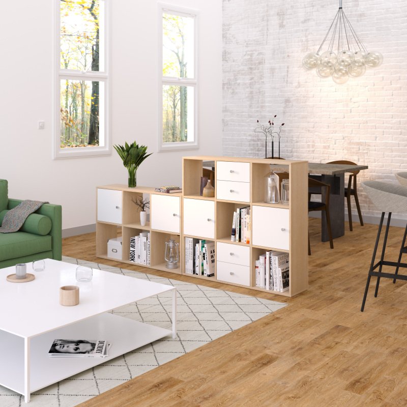 Bibliothèque Maxicube 6 cases