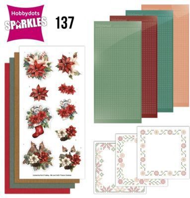 Yvonne Creations - Sparkles Set 137 - Hobbydozen - Floral Christmas