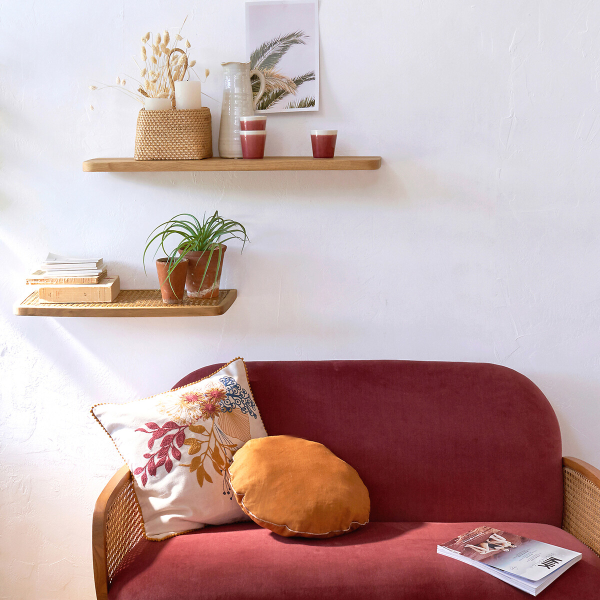 LA REDOUTE INTERIEURS<br>Conjunto de 2 painéis de parede, Buisseau