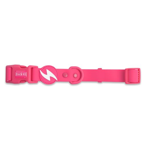 Coleira para cães Dashi Colorflex rosa em TPU