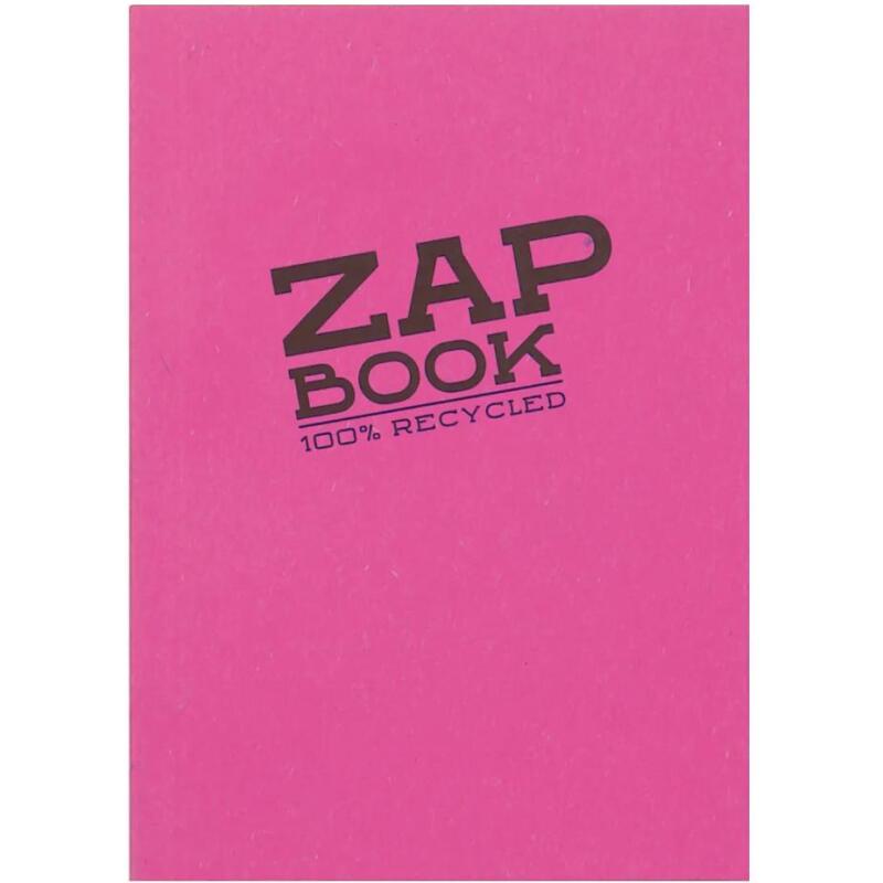 Zap Book carnet collé 160F A6 80g - Aléatoire