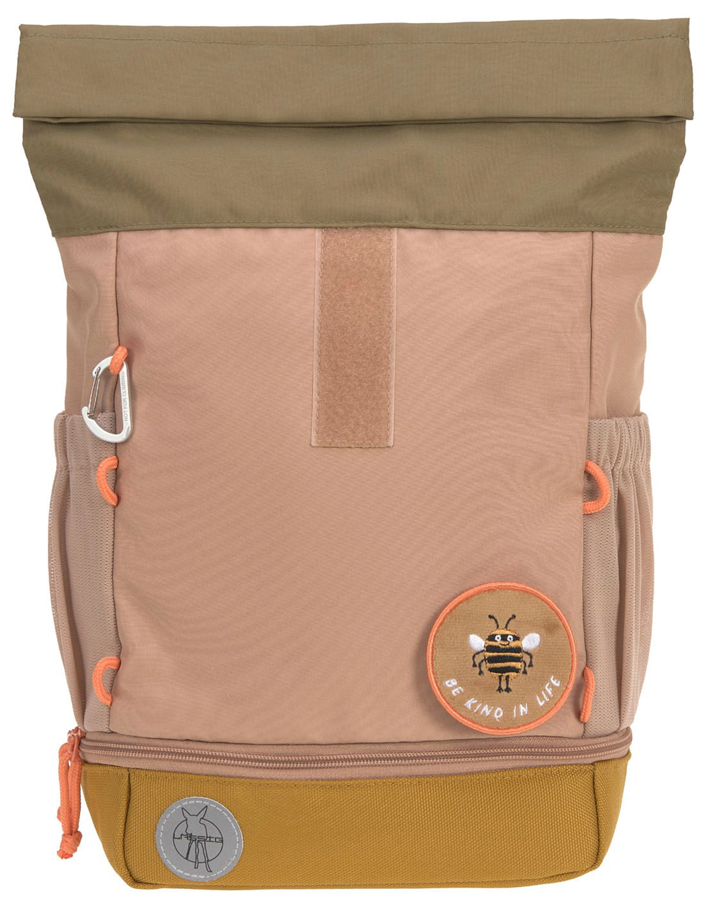 Rolltop-Rucksack NATURE (32,5x23x11) in hazelnut