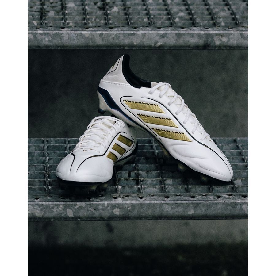 adidas Copa Pure III Elite FG Luxe Control Teaser - Blanc/Matte Gold/Noir ÉDITION LIMITÉE