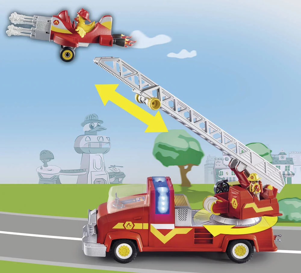 DUCK ON CALL - CAMION DE POMPIER - 70911