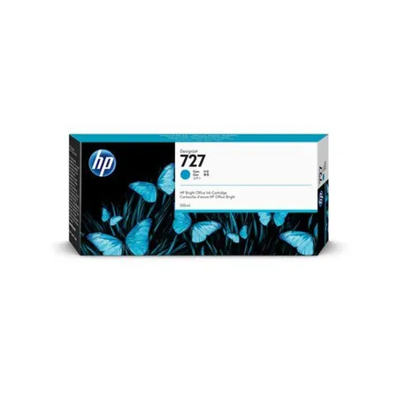 HP F9J76A / 727 Tintenpatrone cyan, 300 ml