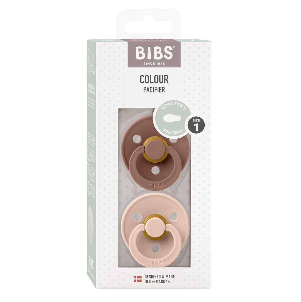 BIBS - Colour Klassisk babysut - Beige/Brun - Size 1