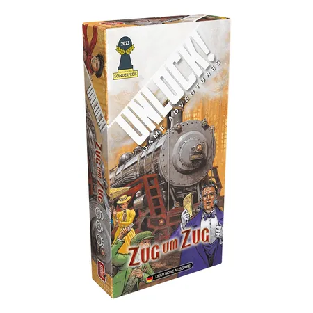 Asmodee Unlock! Game Adventures: Zug um Zug