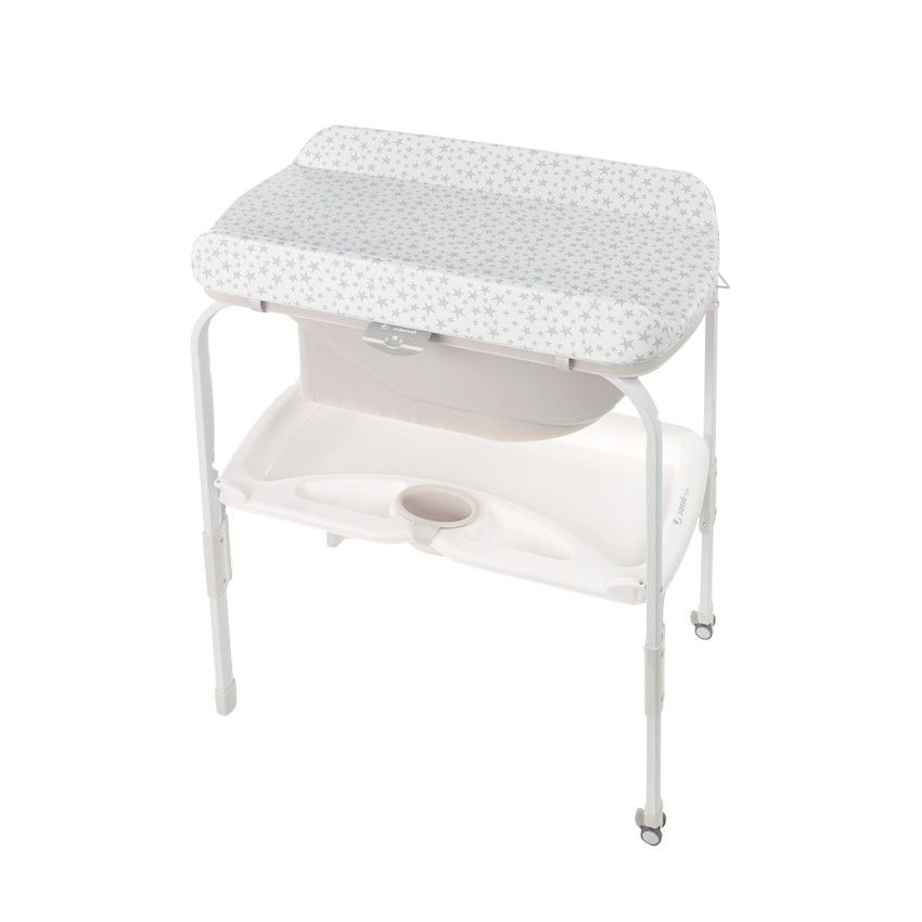 Table à langer baignoire - Flip Stars - Ecru
