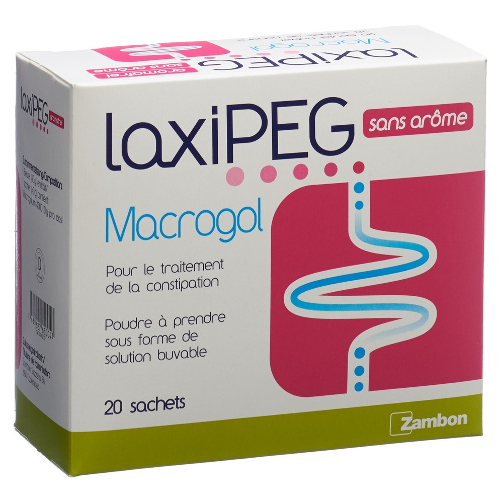 LAXIPEG Plv aromafrei Beutel Btl 20 Stk<br>20 Stück, Beutel, Pulver zur Herstellung einer Lösung zum Einnehmen, aromafrei Beutel