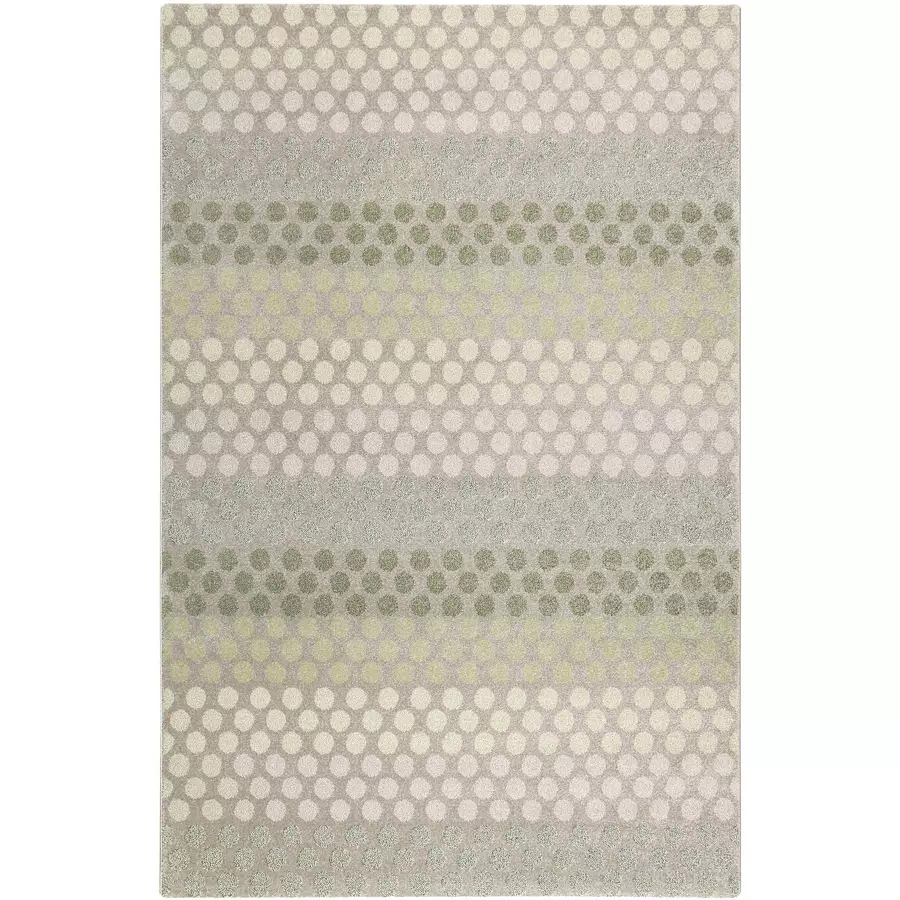 Esprit Kurzflorteppich Spotted Stripe grausalbeigrün