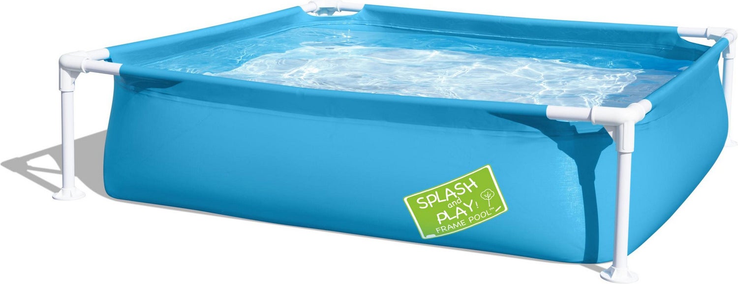 Bestway kinderzwembad My First Frame Pool 122 x 122 x 30,5 cm