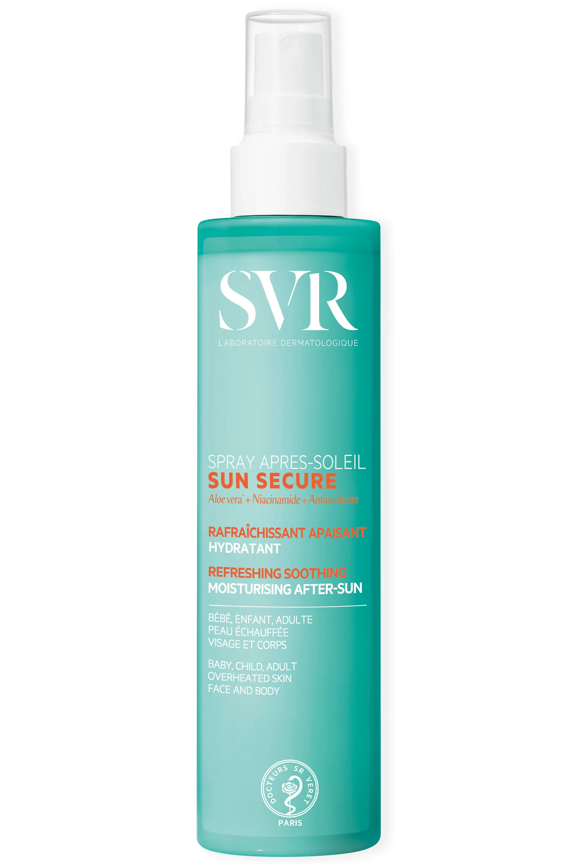 SVR Spray après-soleil rafraîchissant Sun Secure-200 ml