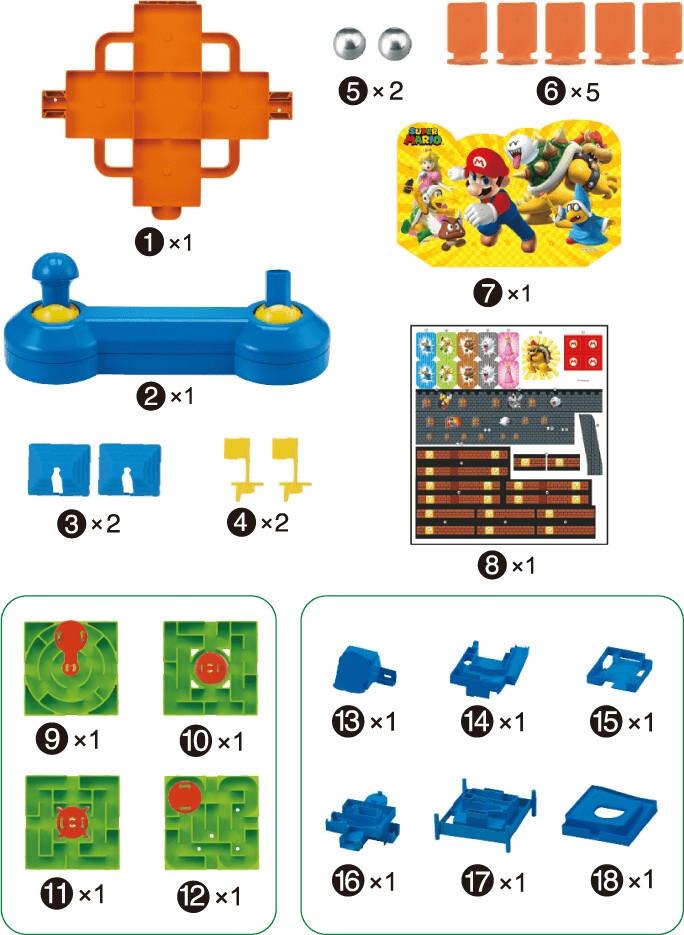 Super Mario - Maze Game Deluxe Dx Spil