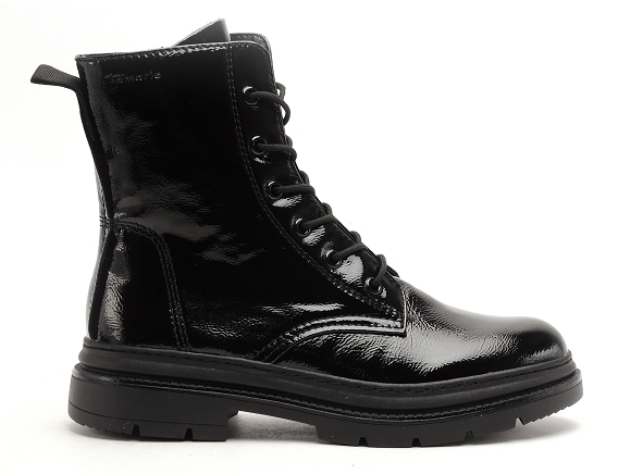 Tamaris boots bottine plates femme 25210 29 noir