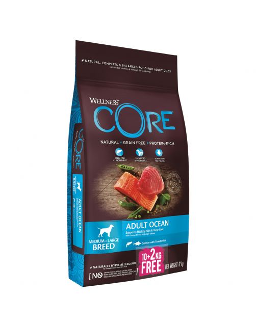 Wellness Core Grain Free Dog Ocean Zalm&Tonijn - Hondenvoer
