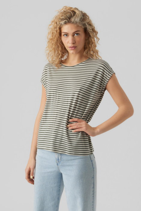 Vero Moda groene dames t-shirt