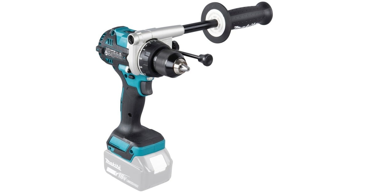 MakitaKlopboor-/schroefmachine DHP486Z 18V klopboorschroevendraaier  (Blauw/zwart, Accu en oplader niet inbegrepen)