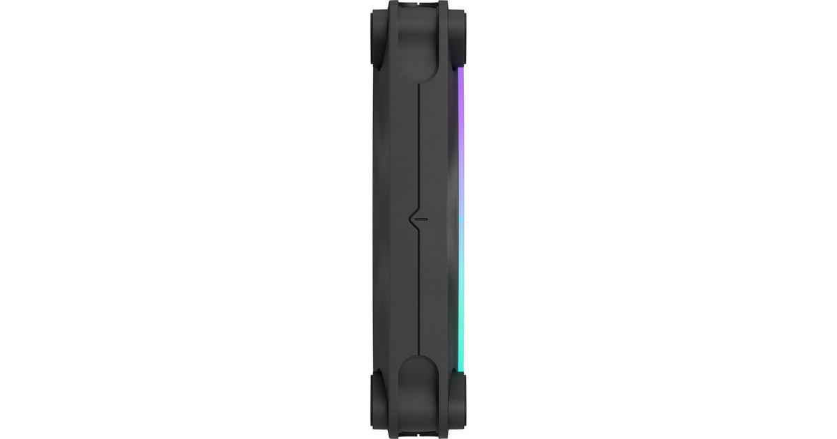Fractal DesignMomentum 12 RGB case fan  (Zwart, 120 x 120 x 25 mm, PWM)