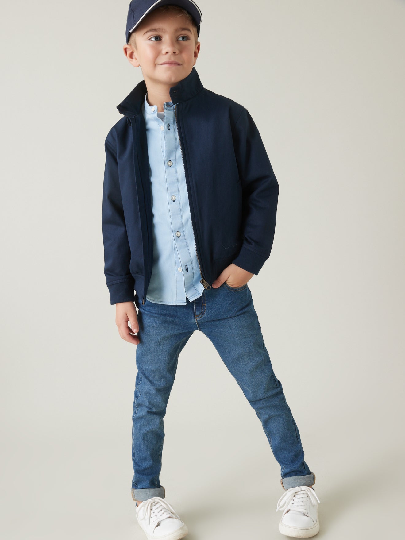 Blouson Garçon col montant