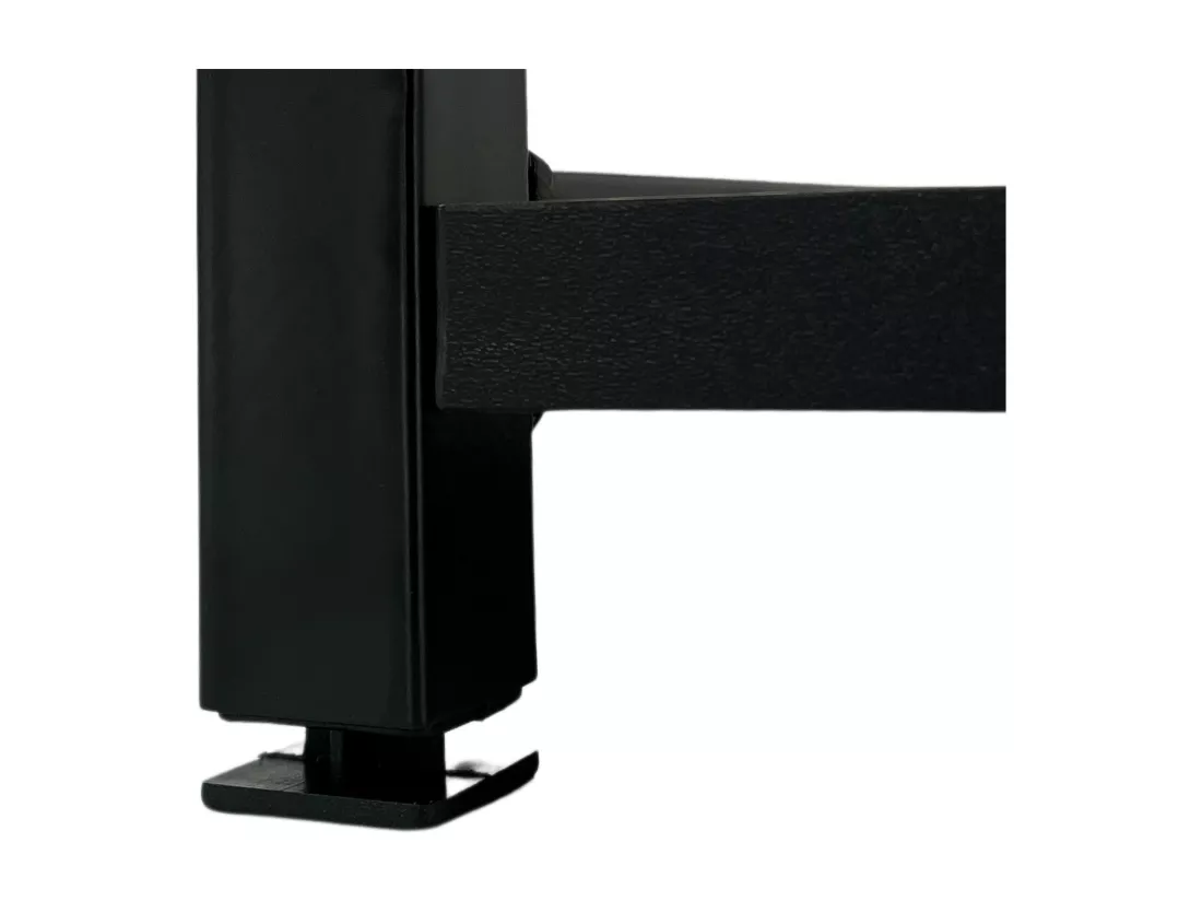 Étagère murale industrielle sur pied AKORD Noire 40 cm 6 étagères 40x32x192 cm