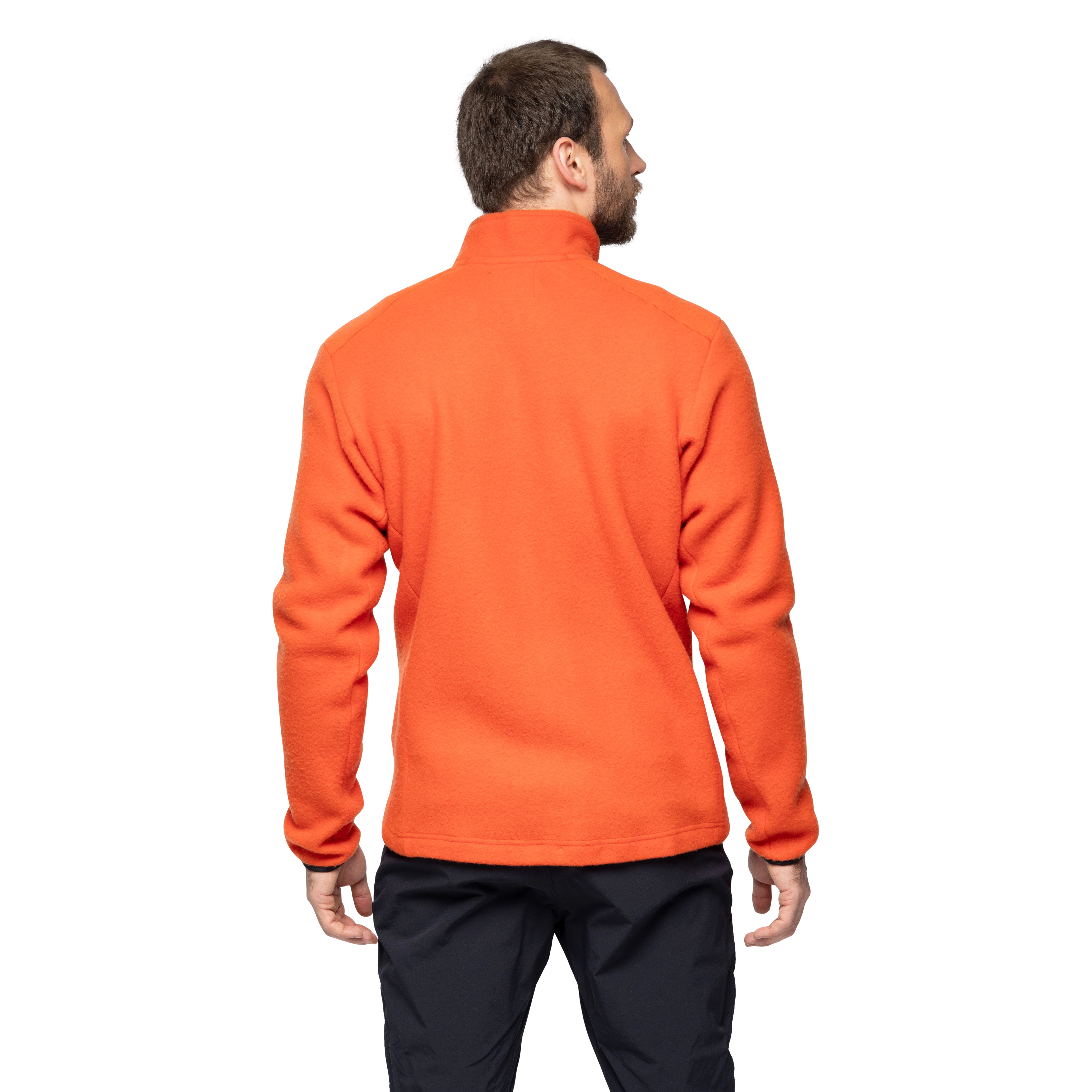 Rabot Merino Fleece Midlayer Jacket Men Lava