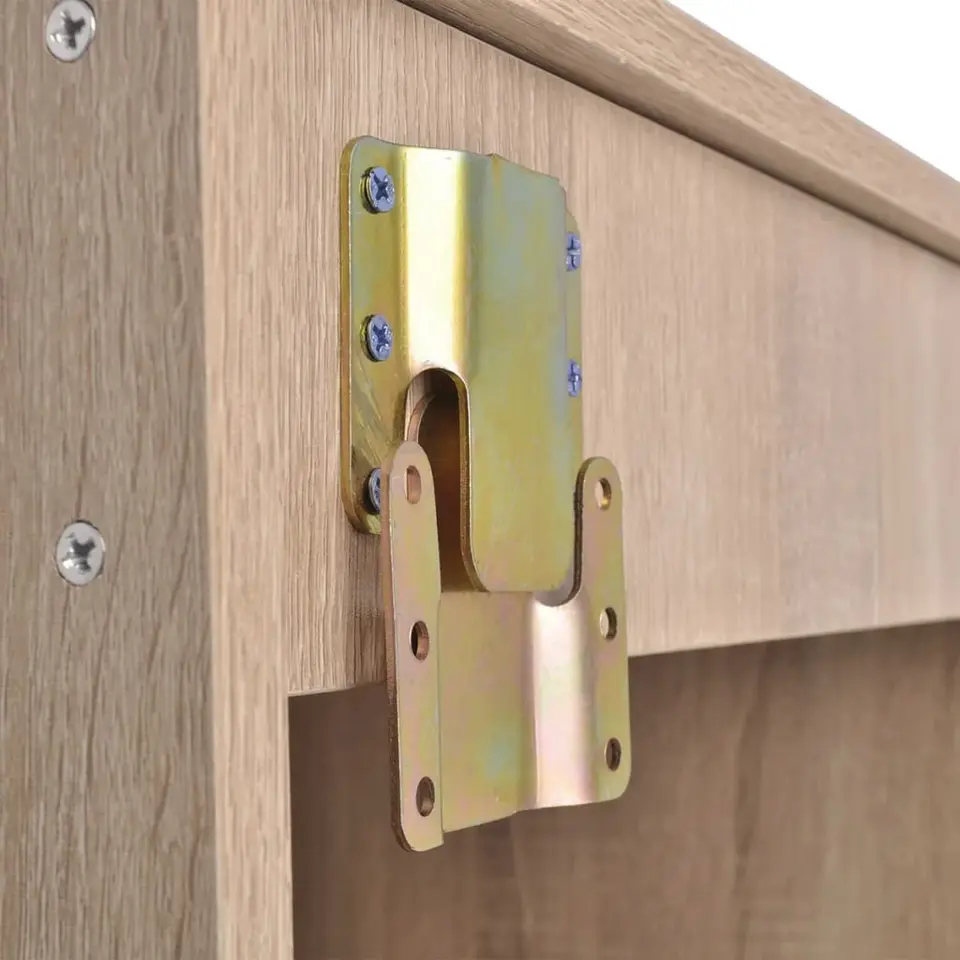 vidaXL - Badkamer Meubel - Beige - Bewerkt hout