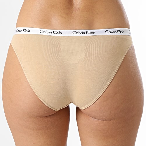 Lot De 3 Culottes Femme QD3588E Blanc Beige Vert