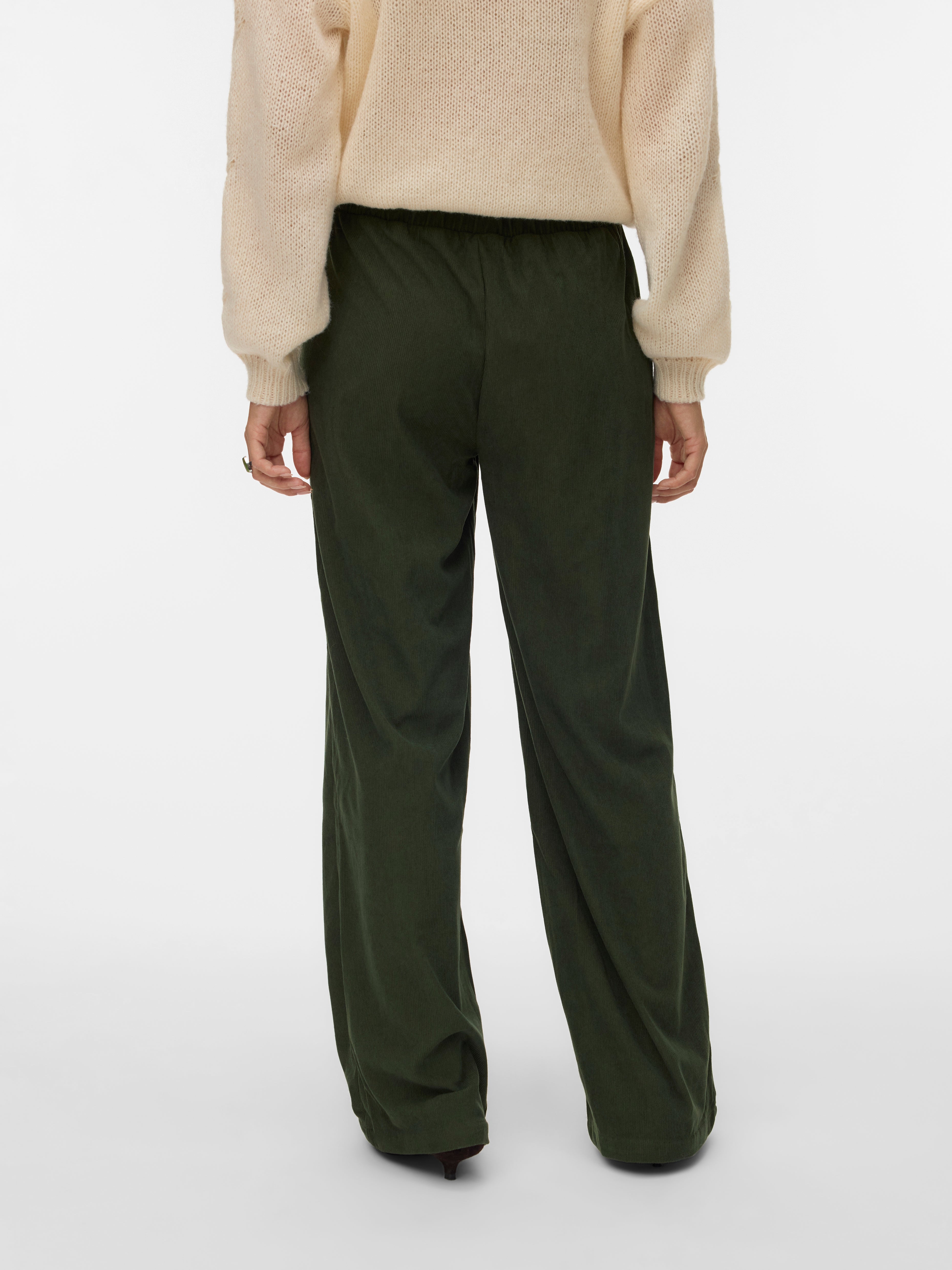 VMVILJA High waist Corduroy Broek
