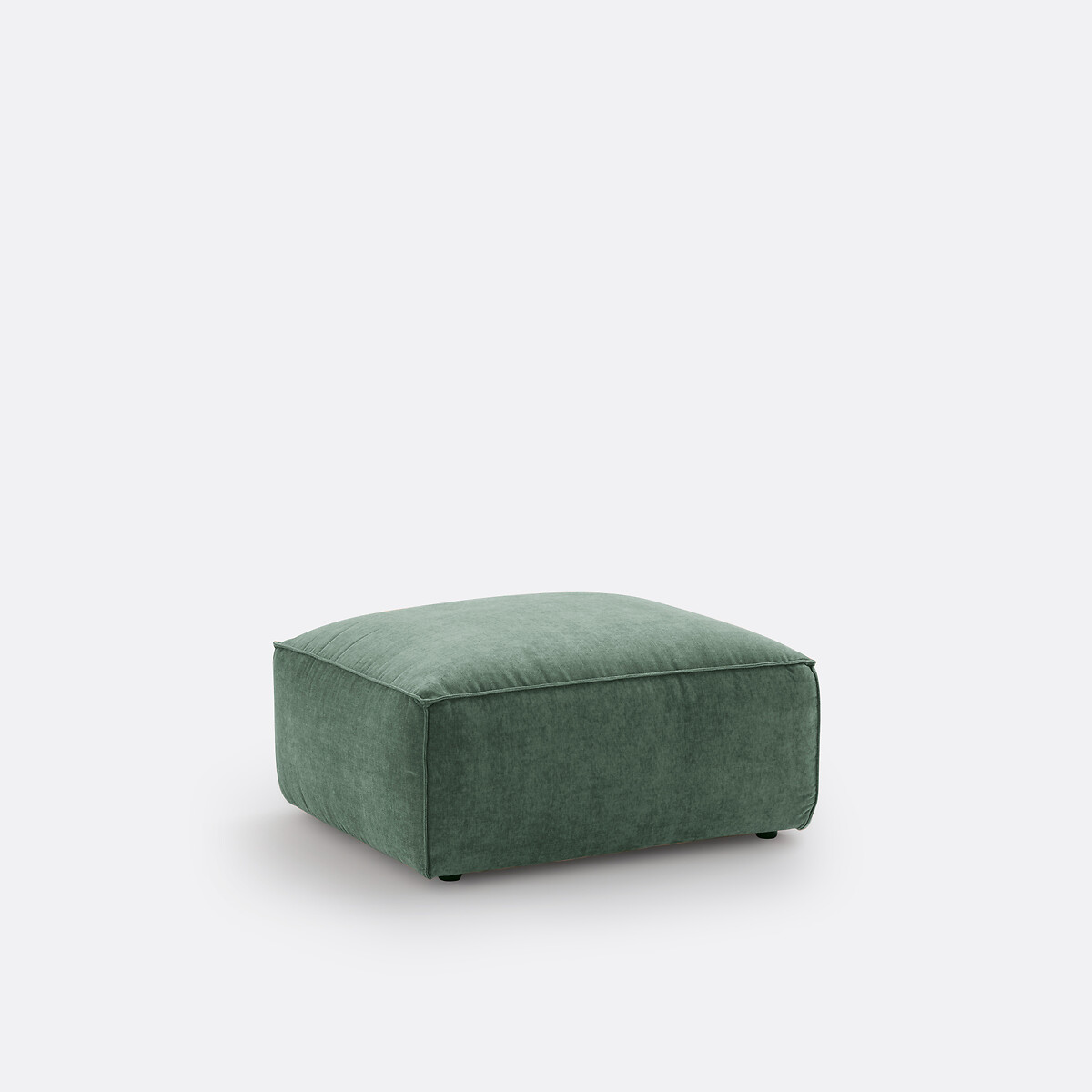 LA REDOUTE INTERIORS<br>Puf modular de veludo texturizado, Seven