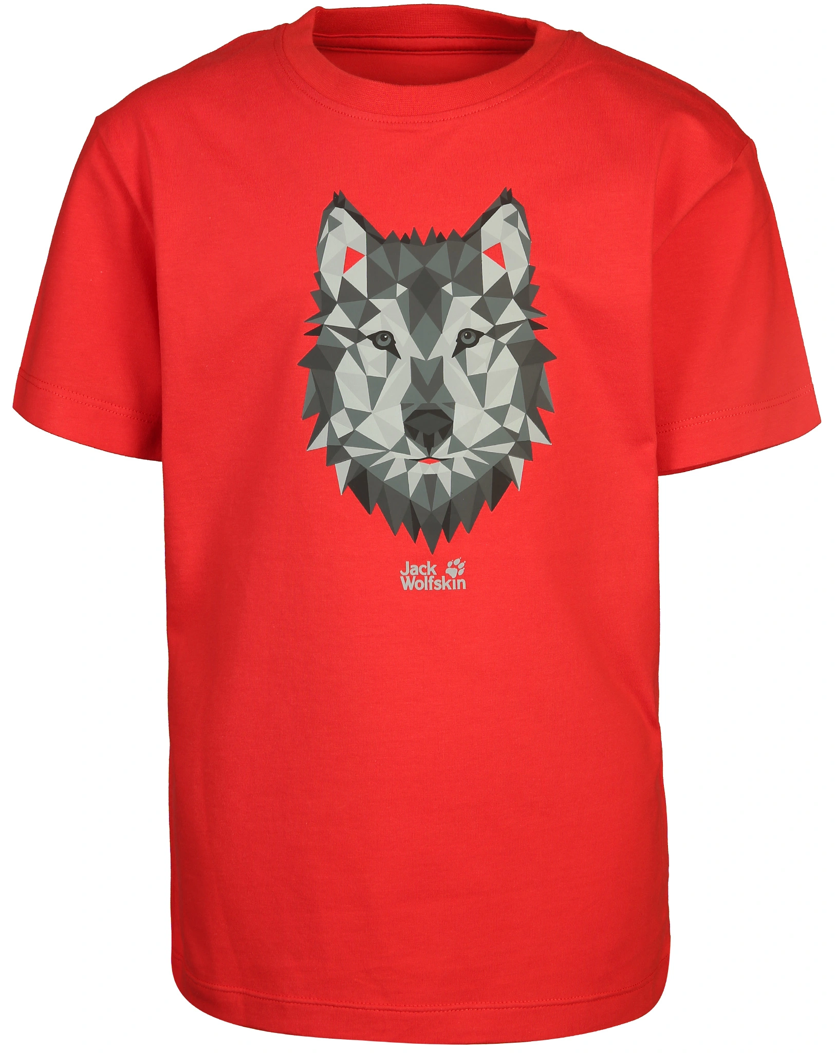 T-Shirt BRAND WOLF in peak red