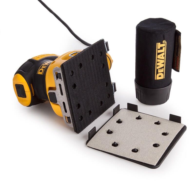 DeWalt DWE6411 Vlakschuurmachine handpalm 115x115mm- 230W