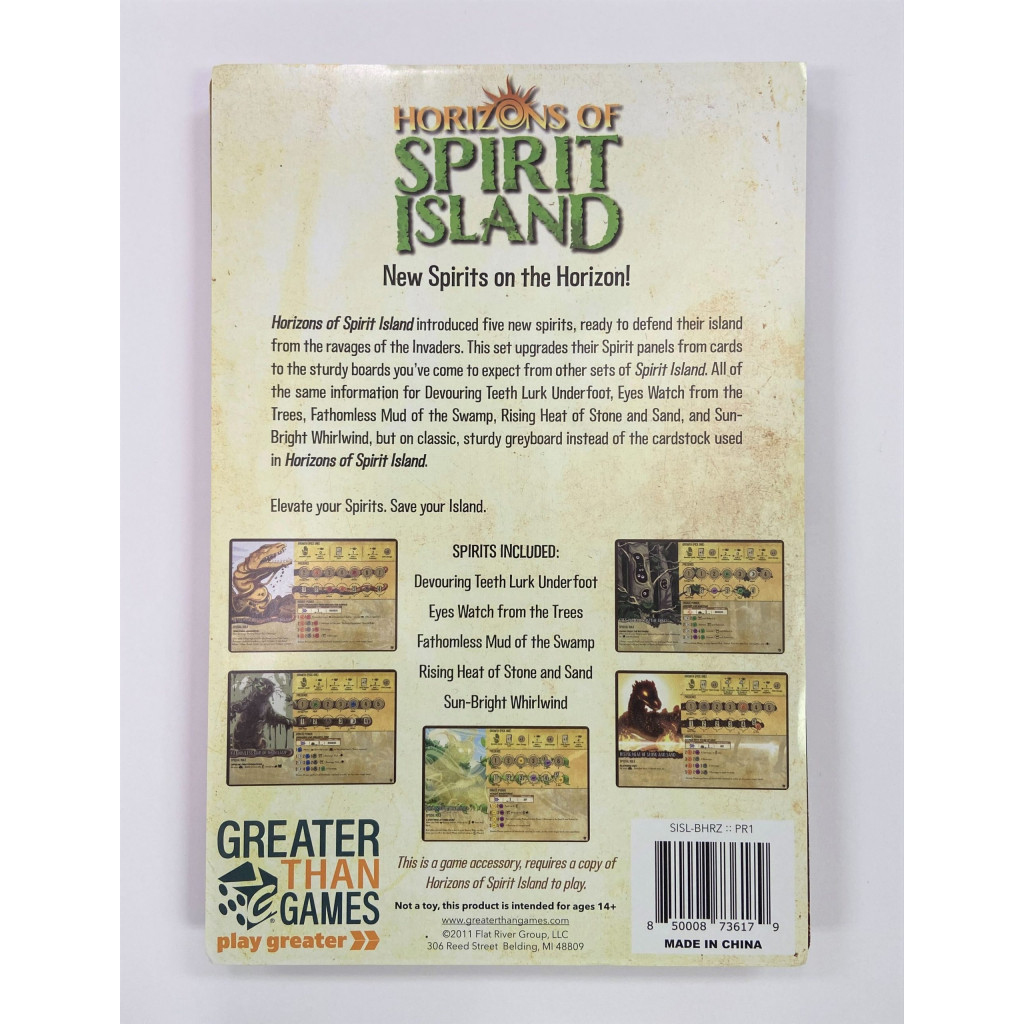Horizons of Spirit Island - Classic Spirit Panels