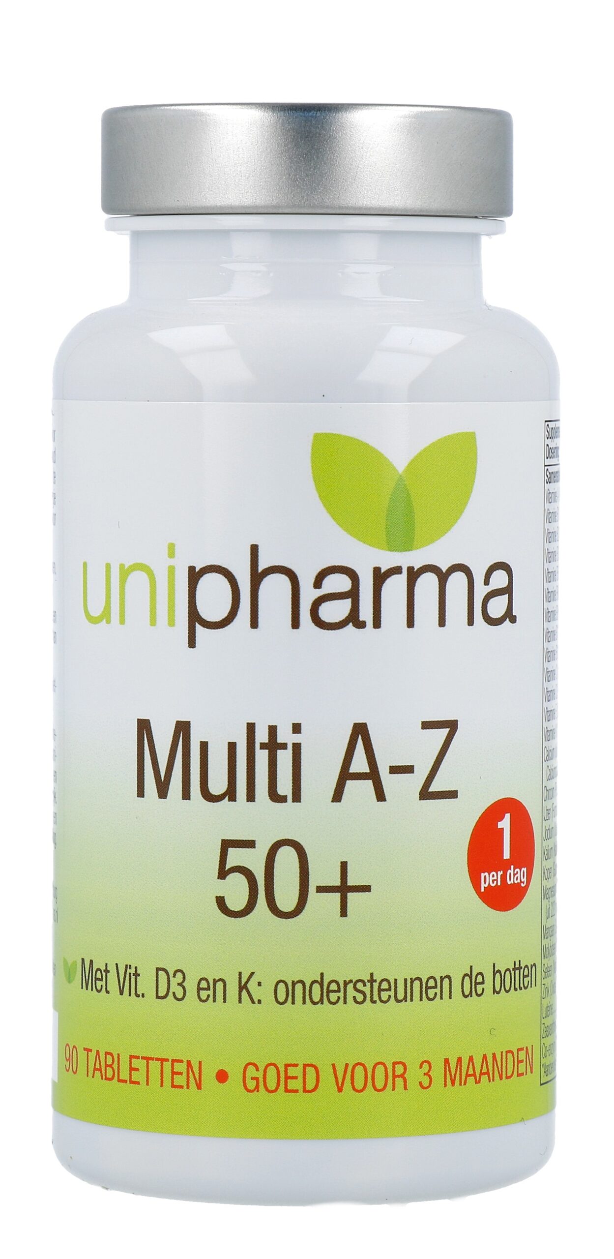 Unipharma Multi A-Z 50+ (90 tabletten)